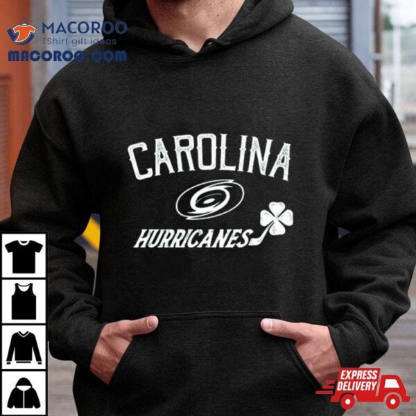 Carolina Hurricanes Levelwear St. Patrick’s Day Richmond Clover T Shirt