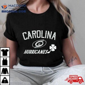 Carolina Hurricanes Levelwear St Patrick Rsquo S Day Richmond Clover Tshirt