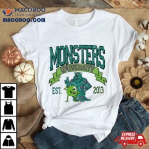 Cartoon Monsters University Est 2013 Shirt