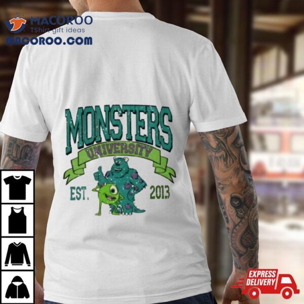 Cartoon Monsters University Est 2013 Shirt