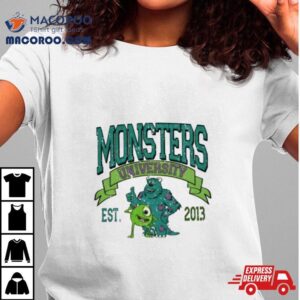 Cartoon Monsters University Est 2013 Shirt