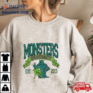 Cartoon Monsters University Est Tshirt