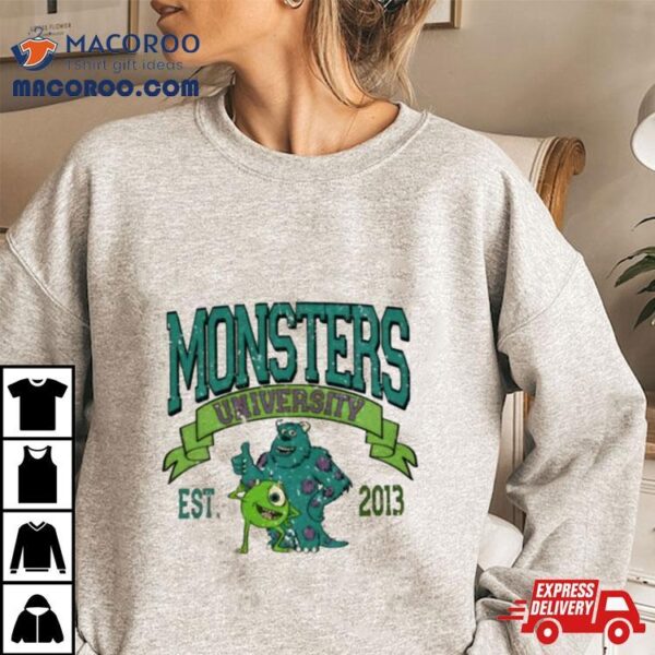 Cartoon Monsters University Est 2013 Shirt