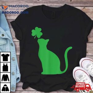 Cat Shamrock Saint Patrick’s Day Shirt
