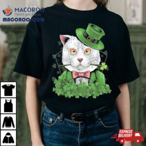 Cat Shamrock Saint Patrick’s Day Shirt