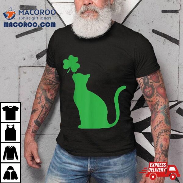 Cat Shamrock Saint Patrick’s Day Shirt