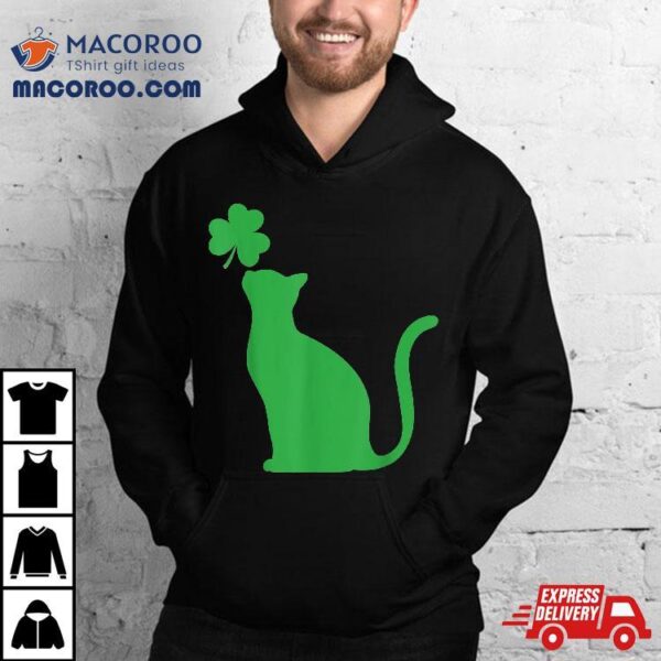Cat Shamrock Saint Patrick’s Day Shirt