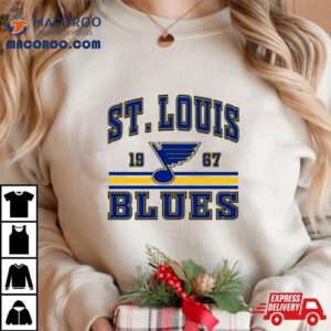 St. Louis Blues Local Long Live The Note Logo Shirt