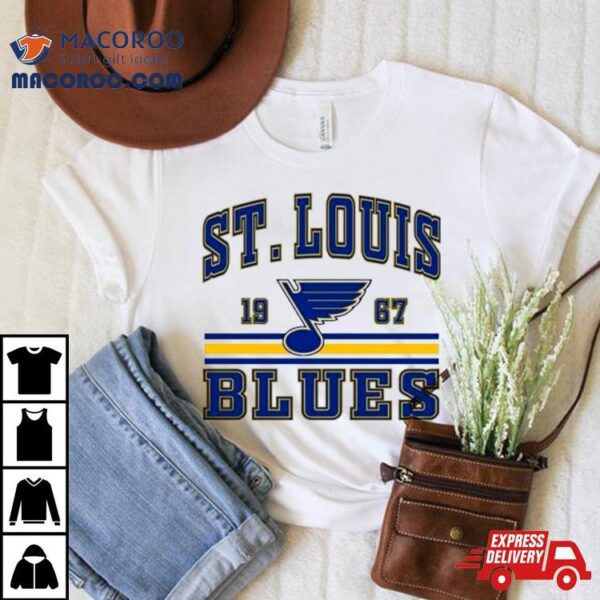 Celebrate 67 Years Formation And Development St Louis Hockey Blues Shirt