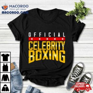 Celebrity Boxing Shirt 2 Celebrity Boxing Tshirt