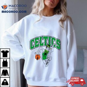 Celtics Lucky The Leprechaun Dancing Tshirt