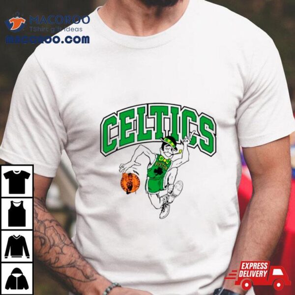 Celtics Lucky The Leprechaun Dancing Shirt