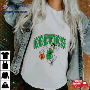 Celtics Lucky The Leprechaun Dancing Tshirt