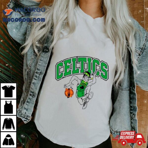 Celtics Lucky The Leprechaun Dancing Shirt