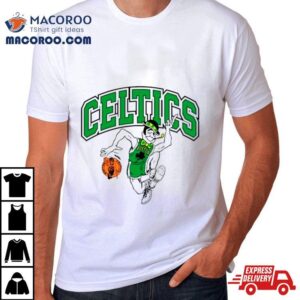 Celtics Lucky The Leprechaun Dancing Tshirt