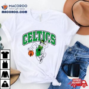 Celtics Lucky The Leprechaun Dancing Tshirt