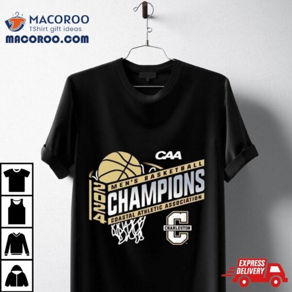 Charleston Cougars 2024 Caa Men’s Basketball Conference Tournament Champions Shirt