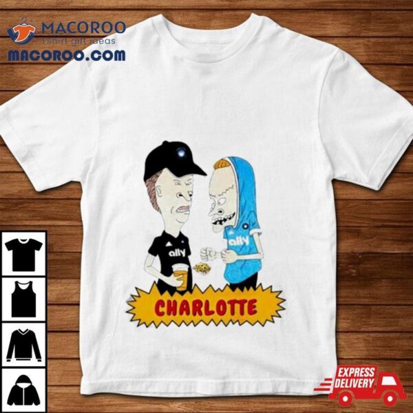 Charlotte Fc Beavis And Butt Head T Shirt