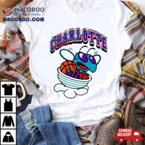 Nba X Grateful Dead X Charlotte Hornets Skull 2024 T Shirt