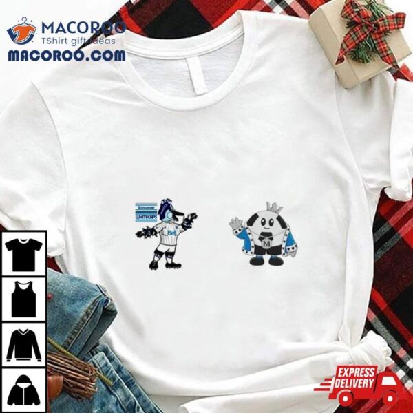 Charlotte Vs Vancouver Whitecaps Mls 2024 Mascot Cartoon Soccer Shirt