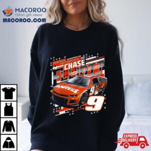 Chase Elliott Hendrick Motorsports Team Collection Black Hooters Draft Tshirt