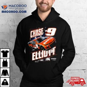 Chase Elliott Hendrick Motorsports Team Collection Navy Hooters Patriotic Tshirt