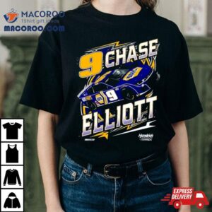 Chase Elliott Hendrick Motorsports Team Collection Navy Napa Backstretch Tshirt