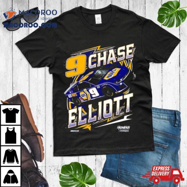 Chase Elliott Hendrick Motorsports Team Collection Navy Napa Backstretch 2024 T Shirt