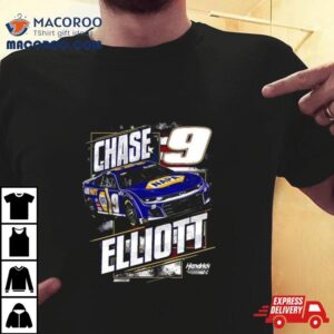 Chase Elliott Hendrick Motorsports Team Collection Navy Napa Patriotic Tshirt