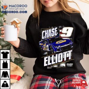 Chase Elliott Hendrick Motorsports Team Collection Navy Napa Patriotic Tshirt