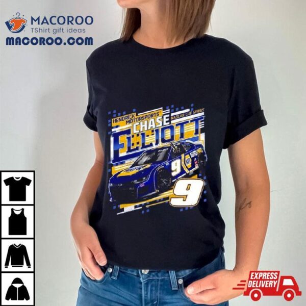 Chase Elliott Hendrick Motorsports Team Collection Royal Napa Draft 2024 T Shirt