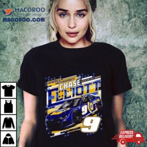 Chase Elliott Hendrick Motorsports Team Collection Royal Napa Draft Tshirt