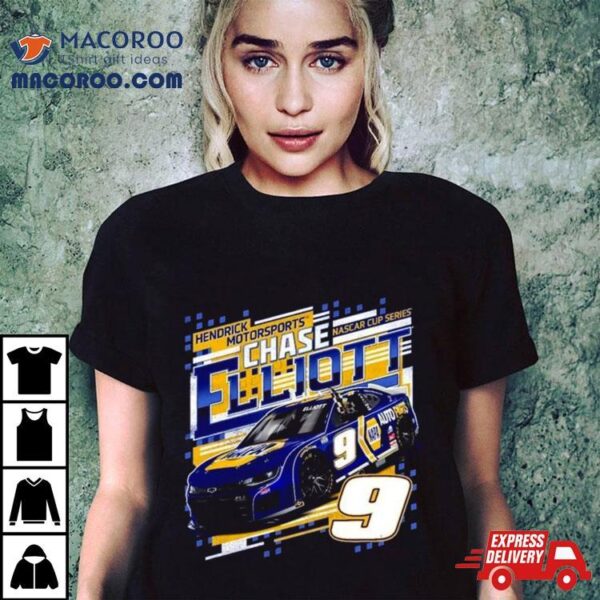 Chase Elliott Hendrick Motorsports Team Collection Royal Napa Draft 2024 T Shirt