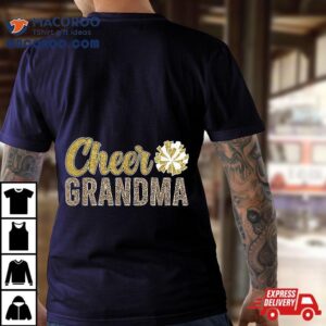 Cheer Grandma Of A Cheerleader Grandmother Tshirt