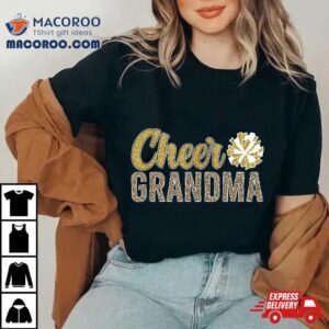 Cheer Grandma Of A Cheerleader Grandmother Tshirt