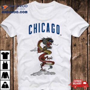 Chicago Cubs Tiny Turnip Infant Year Of The Dragon Tshirt