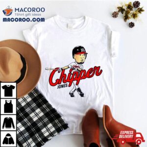 Chipper Jones Atlanta Braves Caricature Shirt