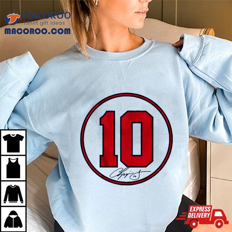 Chipper Jones Number Circle Signature Shirt Chipper Jones Number Circle Signature Shirt