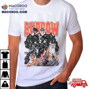 Cincinnati Bengals Joe Burrow Tigers Tshirt