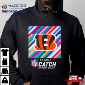 Cincinnati Bengals Nfl Crucial Catch Intercept Cancer Shirt