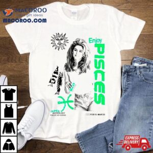 Cindy Crawford Enjoy Super Pisces Tshirt