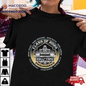 Class Of 2024 Pro Football Hall Of Fame Enshrinees Logo T Shirt