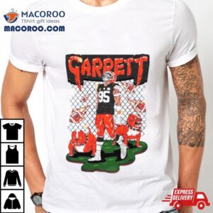 Cleveland Browns Myles Garrett Burning Shirt