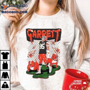 Cleveland Browns Myles Garrett Burning Tshirt