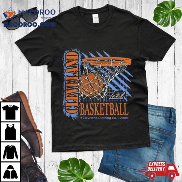 Cleveland Throwback Basketbal T Shirt