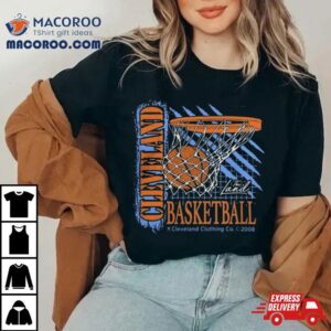 Cleveland Throwback Basketbal Tshirt