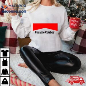 Cocaine Cowboy Parody Logo Shirt