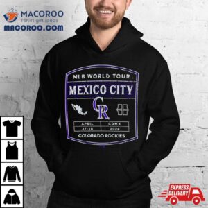 Colorado Rockies Mlb World Tour Mexico City Series Tshirt