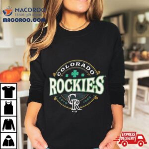 Colorado Rockies St Patrick Rsquo S Day Lucky Tshirt