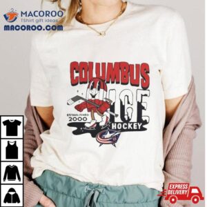 Columbus Blue Jackets Mitchell & Ness Gray Popsicle Shirt